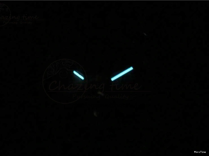 MiroTime 0124 Daytona 116589RBOW YG Rainbow Crystal BLF Best Edition Black Dial on Rubber Strap A EasyMatch 3238